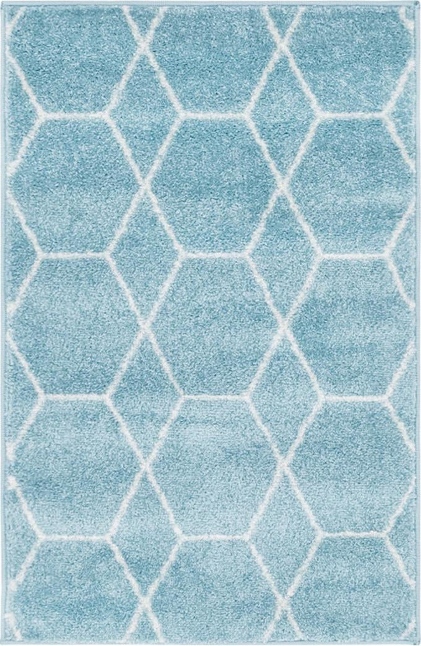 Teppich "FROZEN" Rechteckig Hellblau 60x90 cm