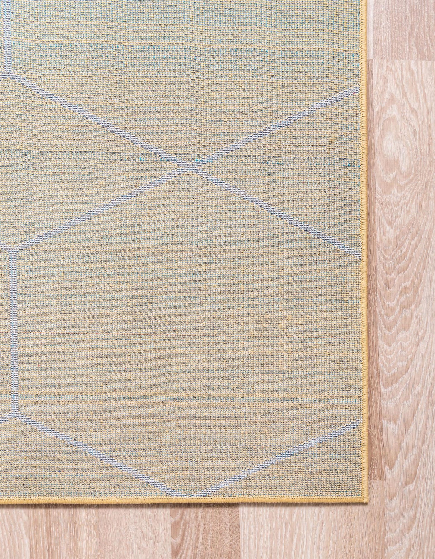 Teppich "FROZEN" Rechteckig Gelb 60x90 cm
