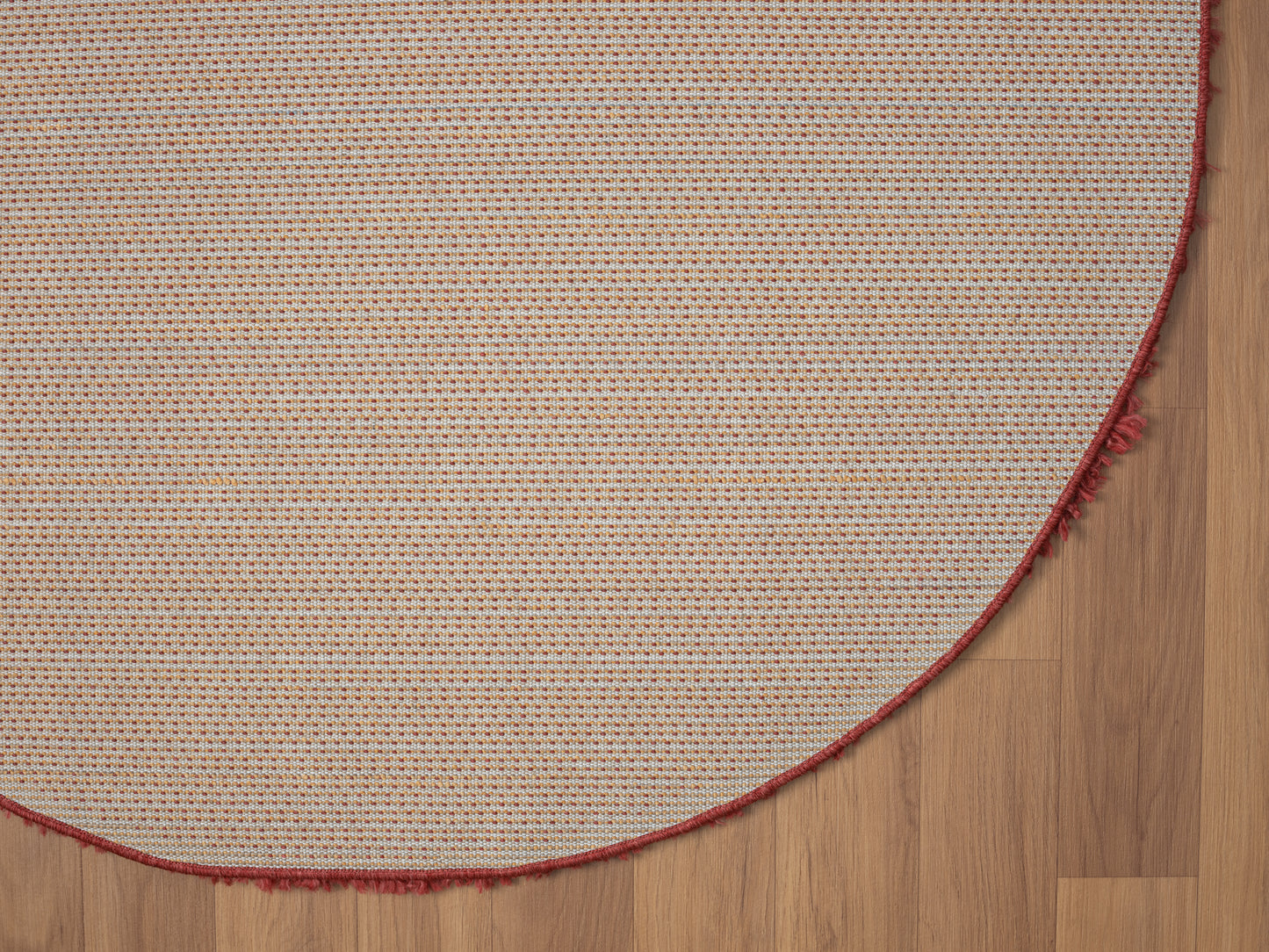 Hochflor Teppich SHAGGY weinrot rund diverse Größen