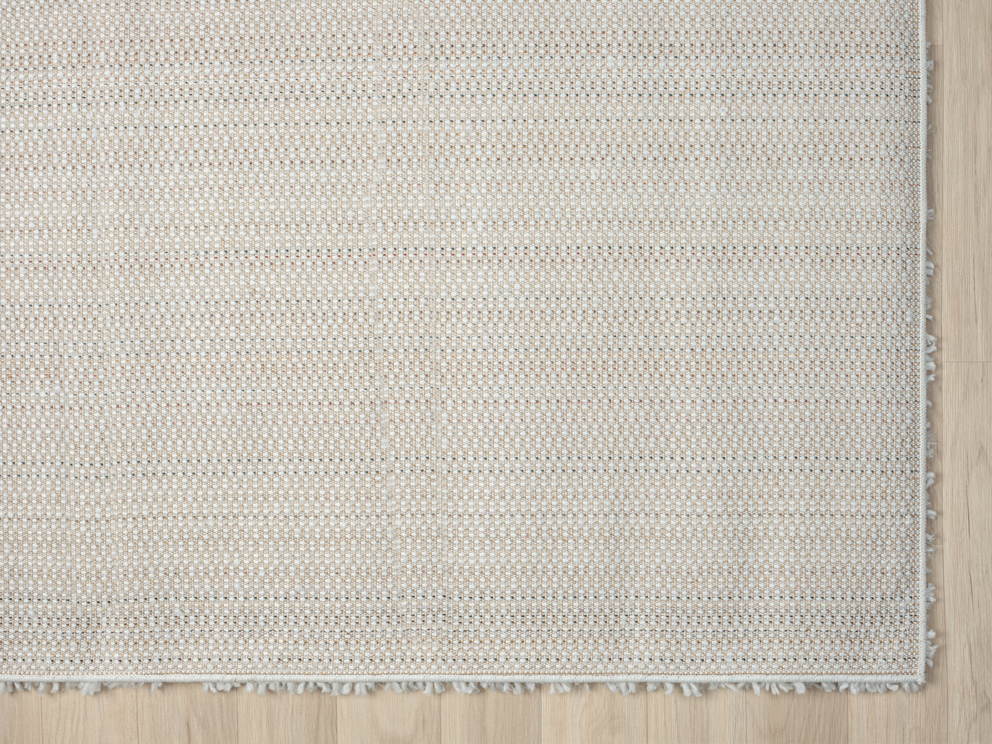 Hochflor Teppich SHAGGY creme rechteckig diverse Größen