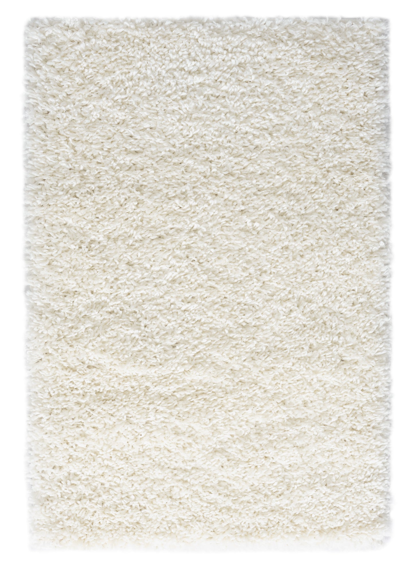 Hochflor Teppich SHAGGY creme rechteckig diverse Größen