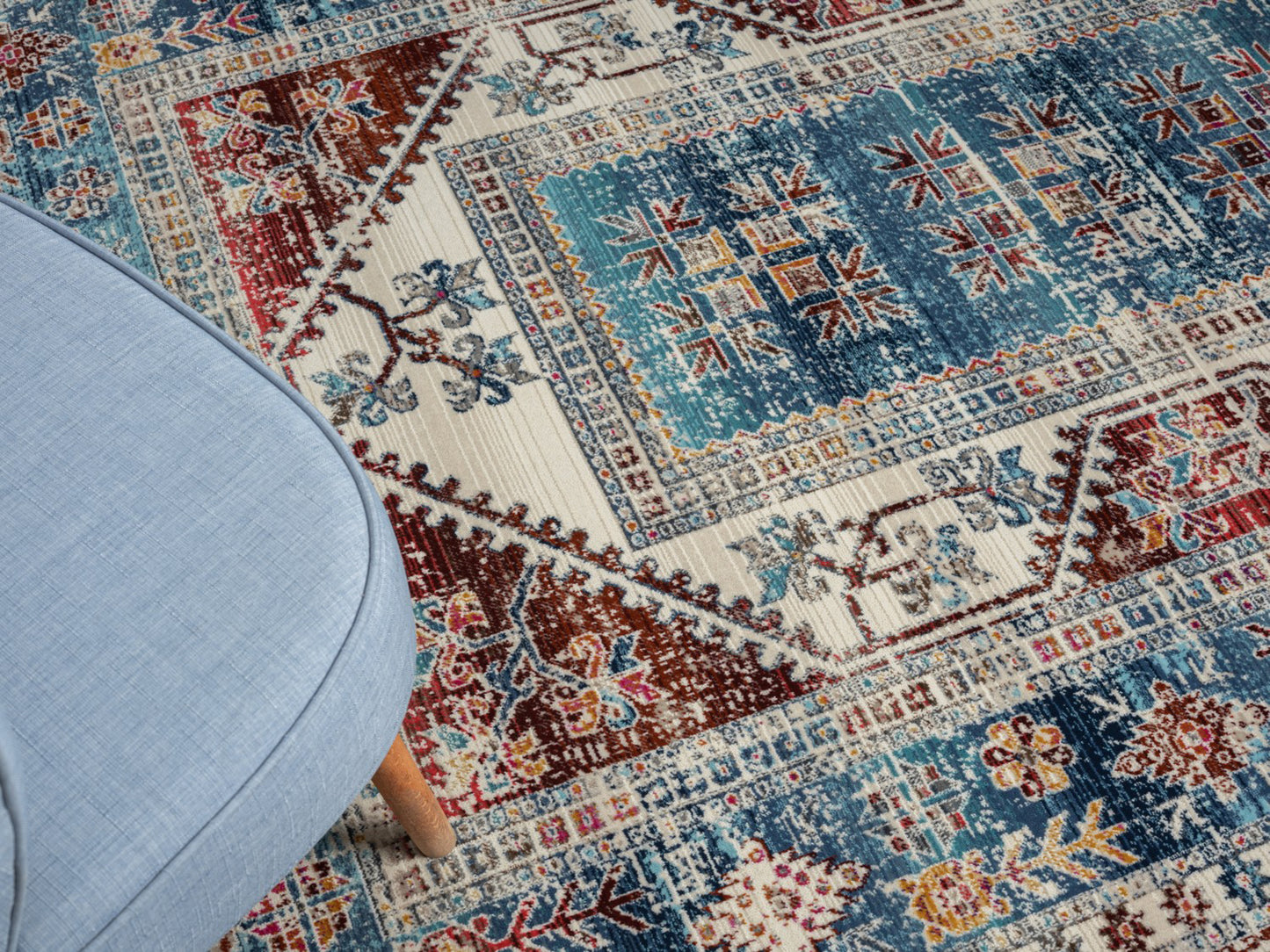 Teppich FLY 1 rechteckig blau 240 x 170 cm
