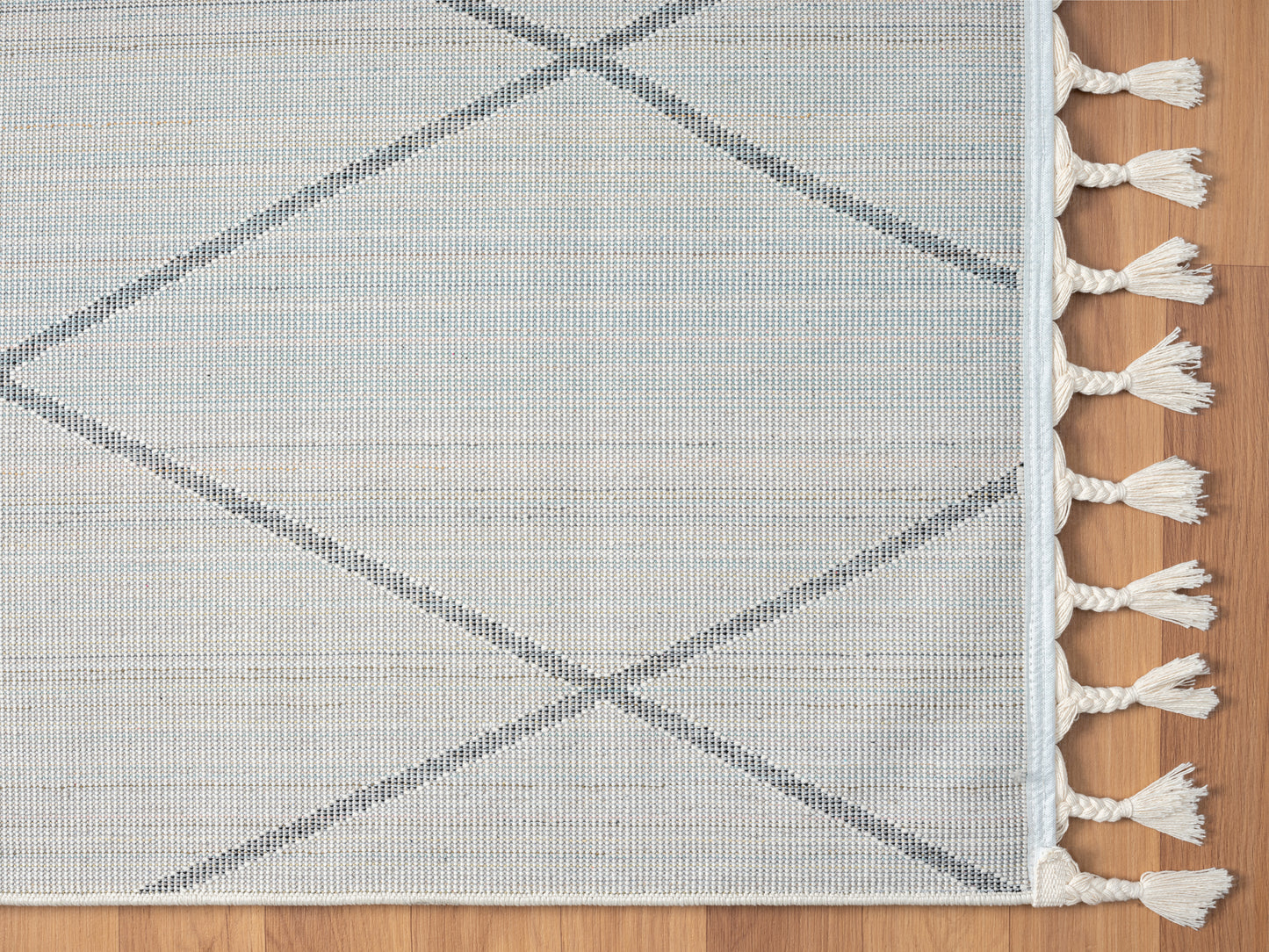 Teppich ORIENTAL-Structure rechteckig weiss diverse Größen