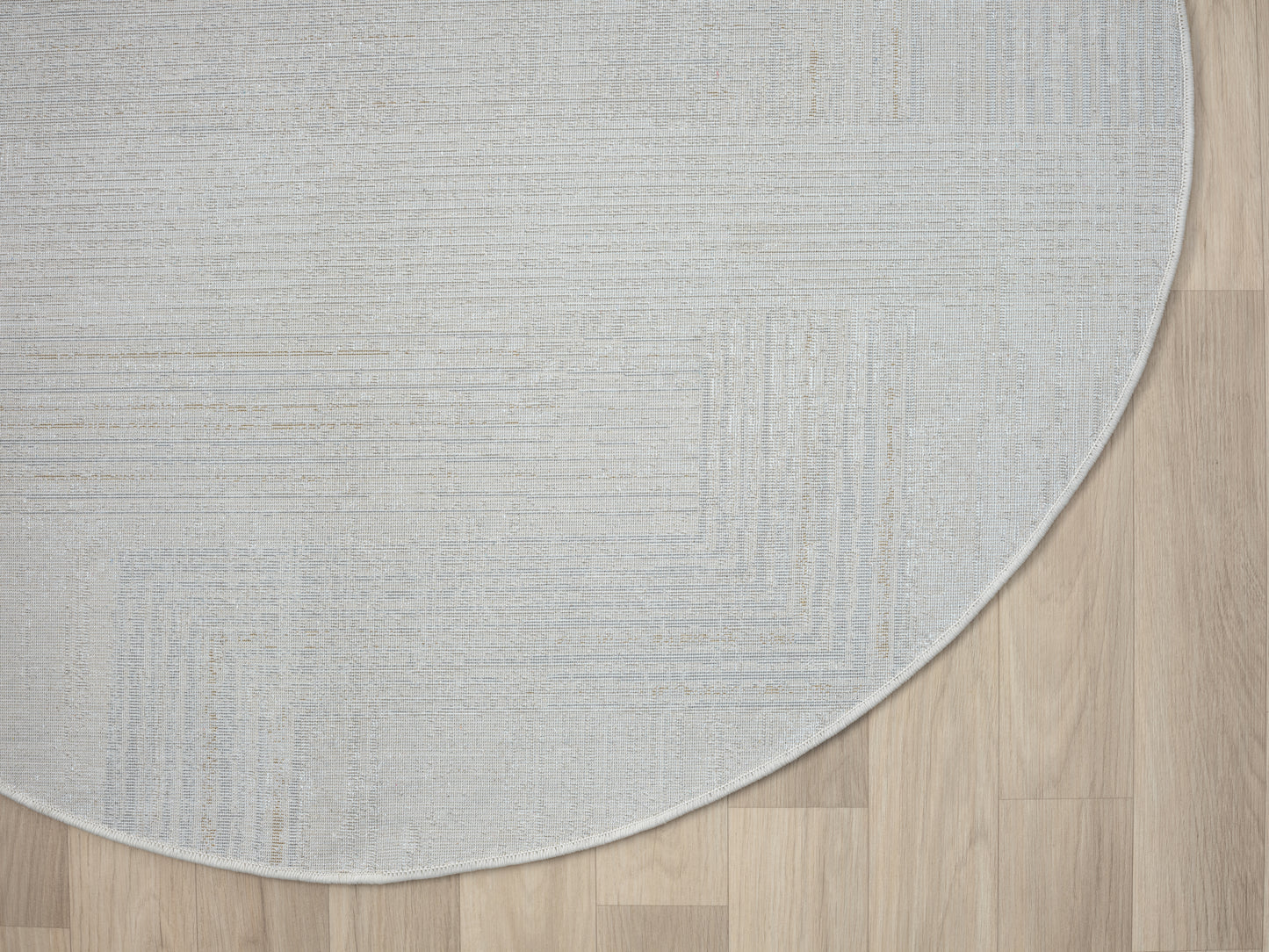 Teppich LONTANO rund Creme-Multi 120 x 120 cm