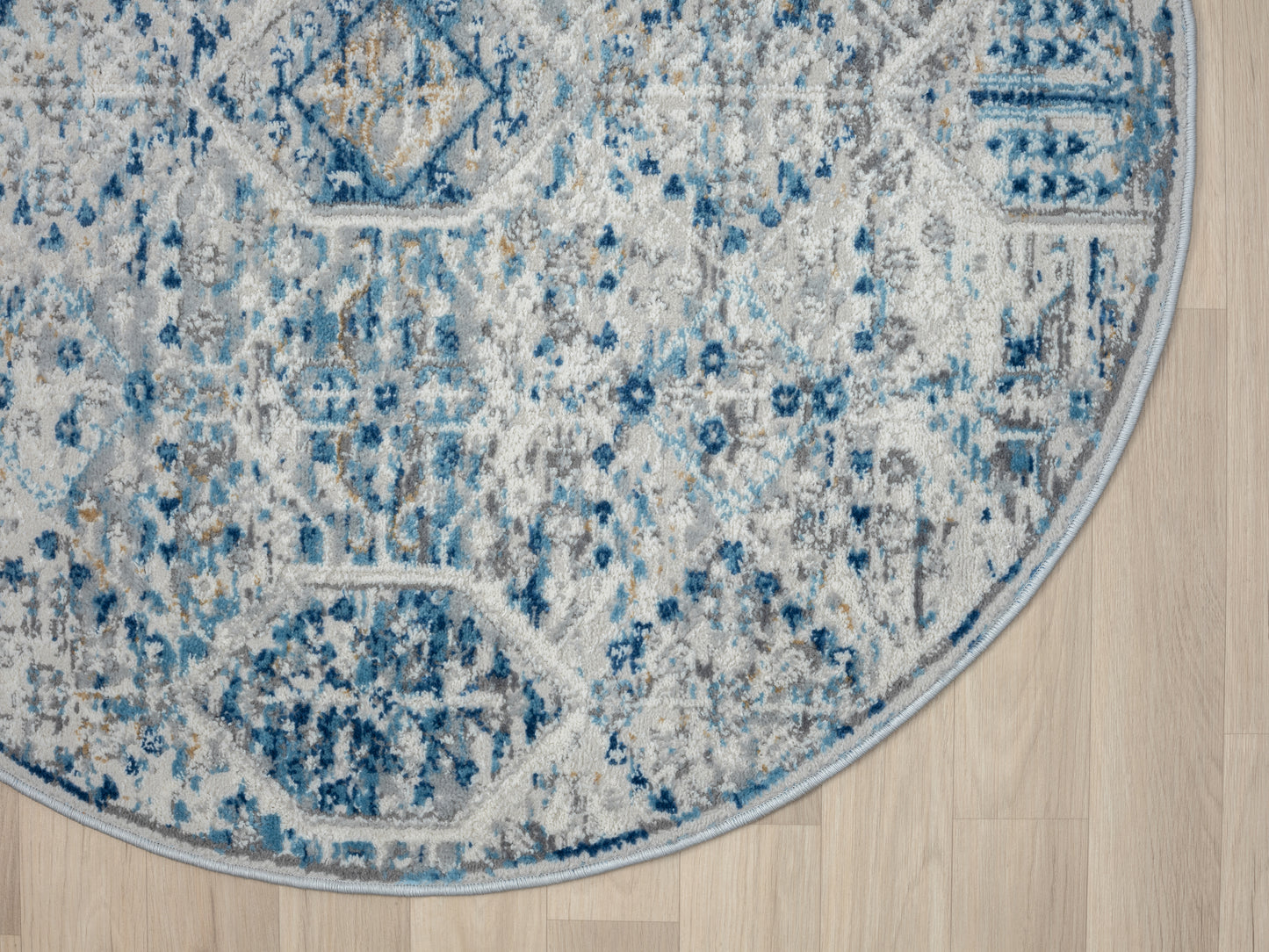 Teppich HERIZ No.2 rund multi-color 120 x 120 cm