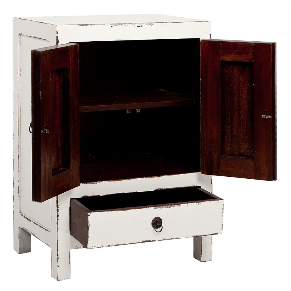 Kommode ASIA-M Shabby Weiß