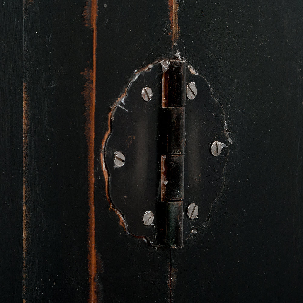 Kommode ASIA-M Shabby Schwarz