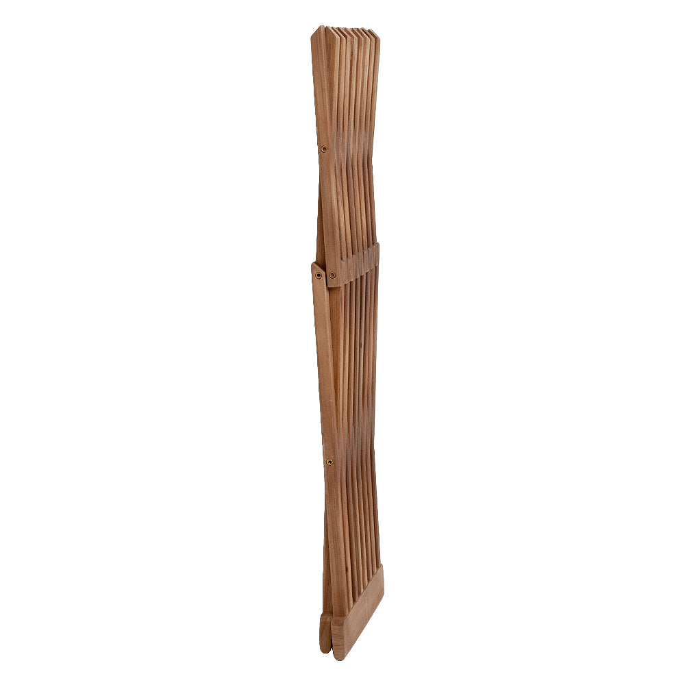 Klappbar Teak Beistelltisch STEP 45cm Natural