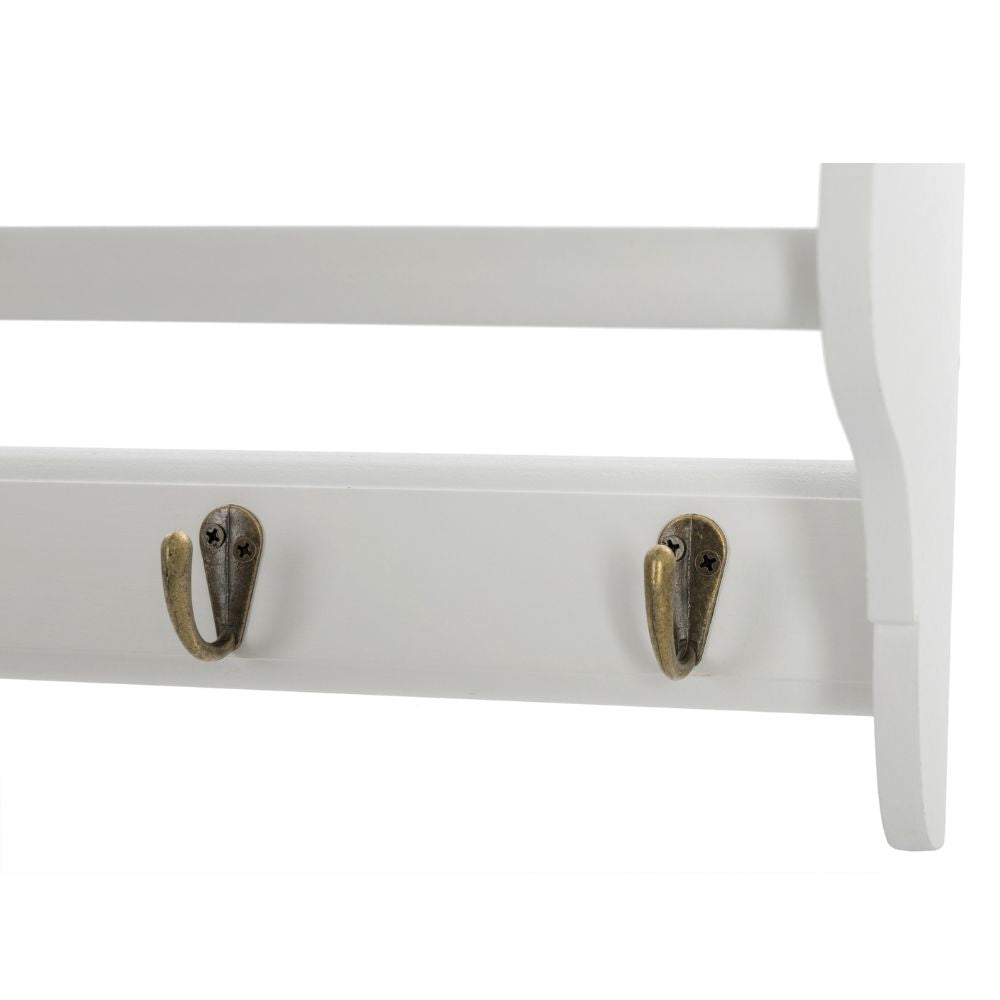Landhaus Garderobe mit Ablage STOKES 70cm