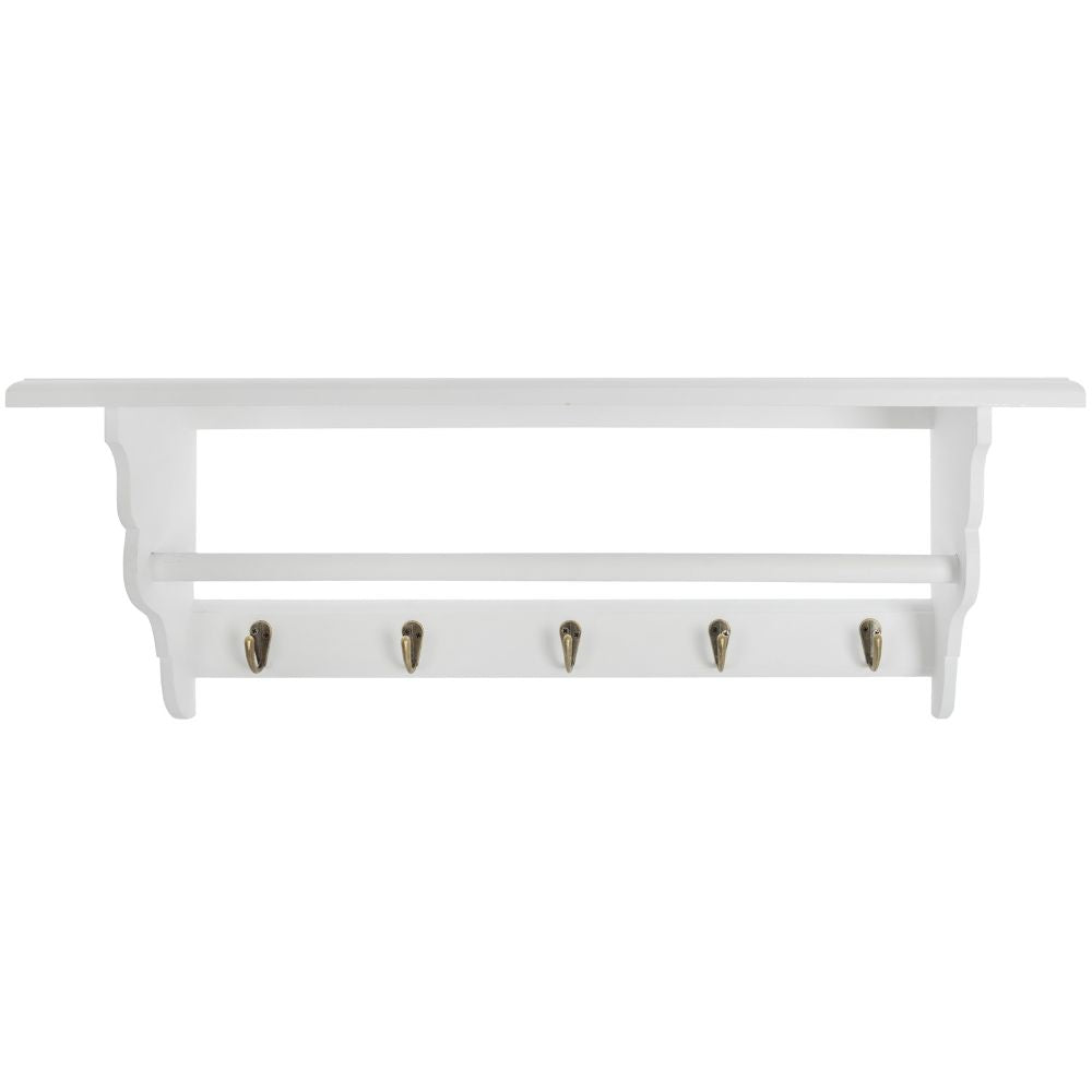 Landhaus Garderobe mit Ablage STOKES 70cm
