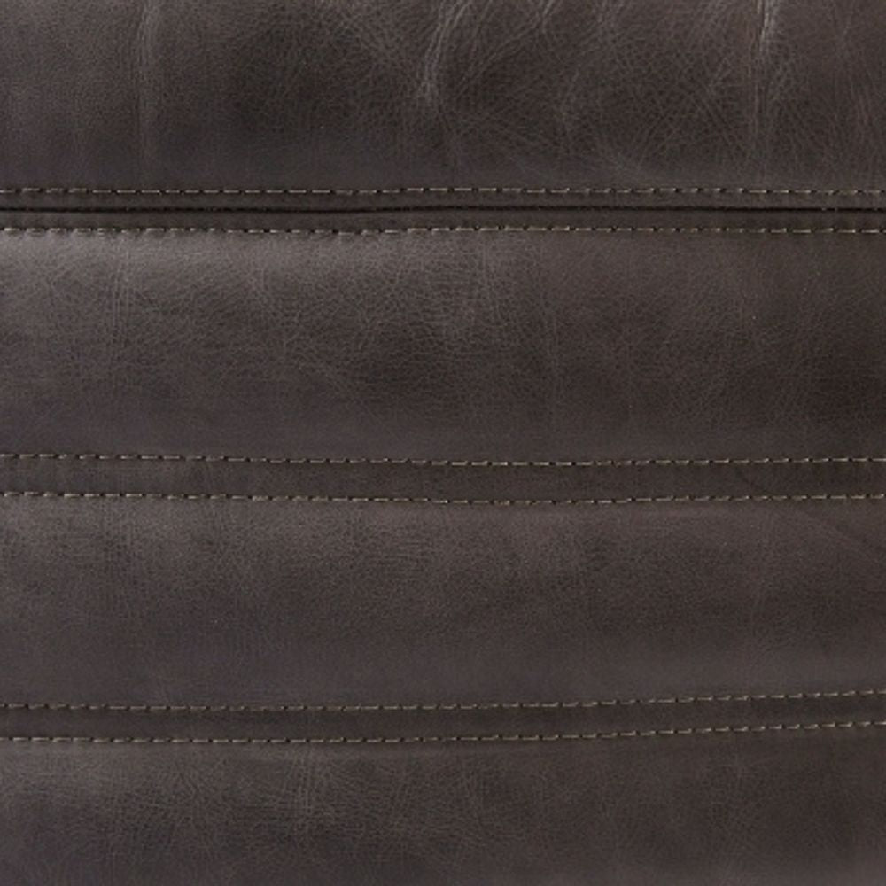 Premium Dreh-Ledersessel VEGAS vintage-grey Rindsleder