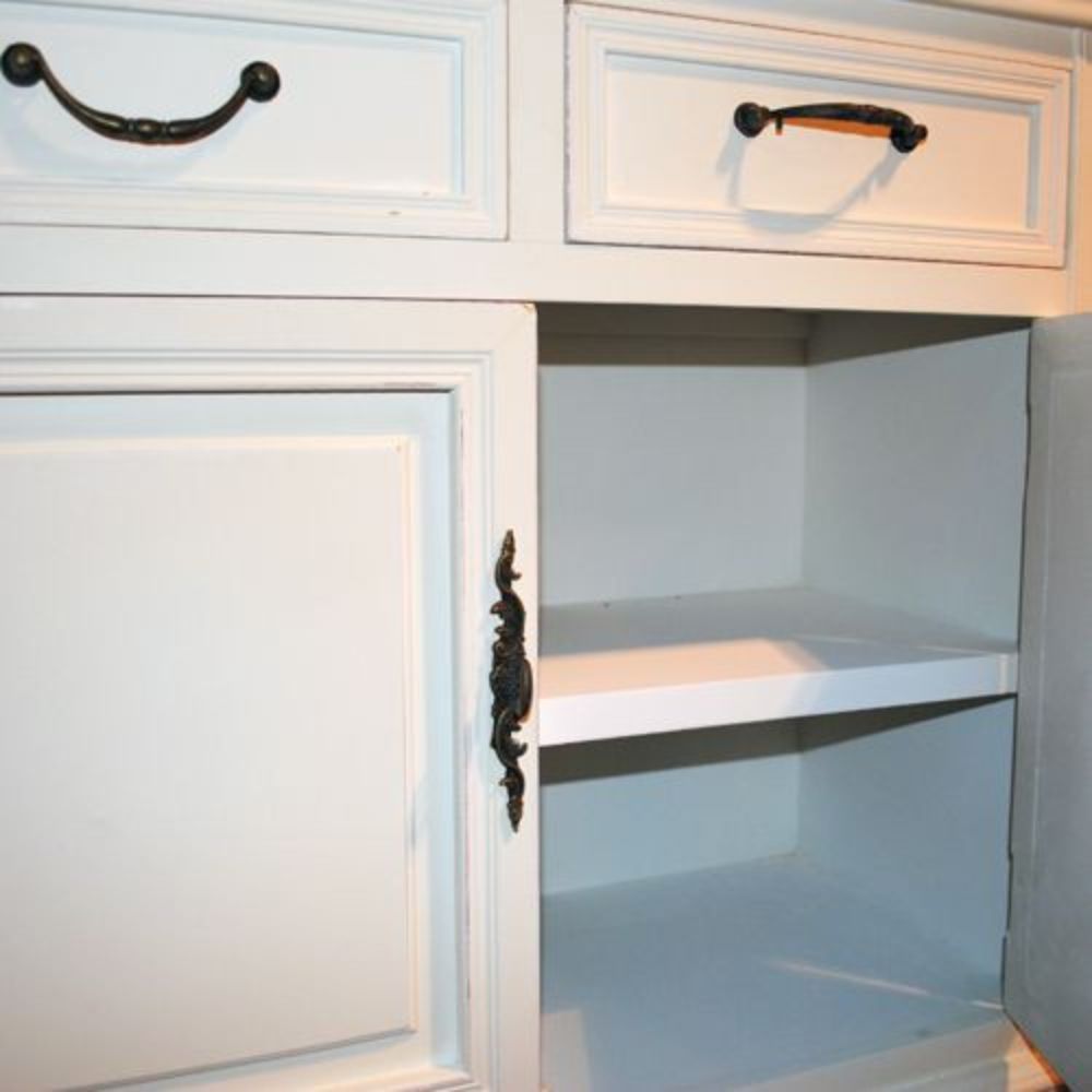 Romantische Kommode AMORE weiss B75cm Landhaus Shabby-Chic