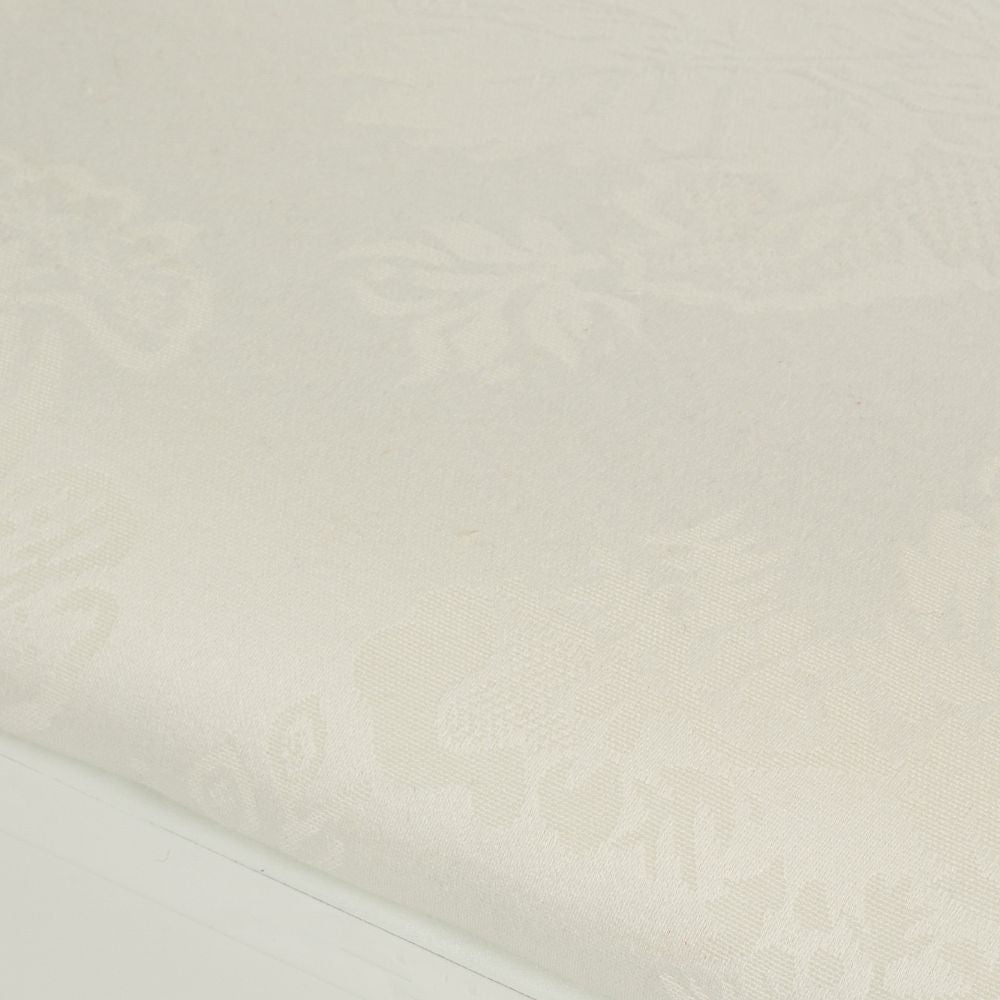 Romantischer Hocker LEAGUE weiss