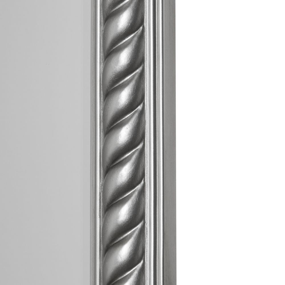 Traumhafter Standspiegel MIRA 180x45cm antik-silber Facette