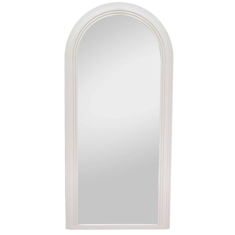 Design Rundbogen Spiegel 180x85cm FORMOSA greige Wandspiegel