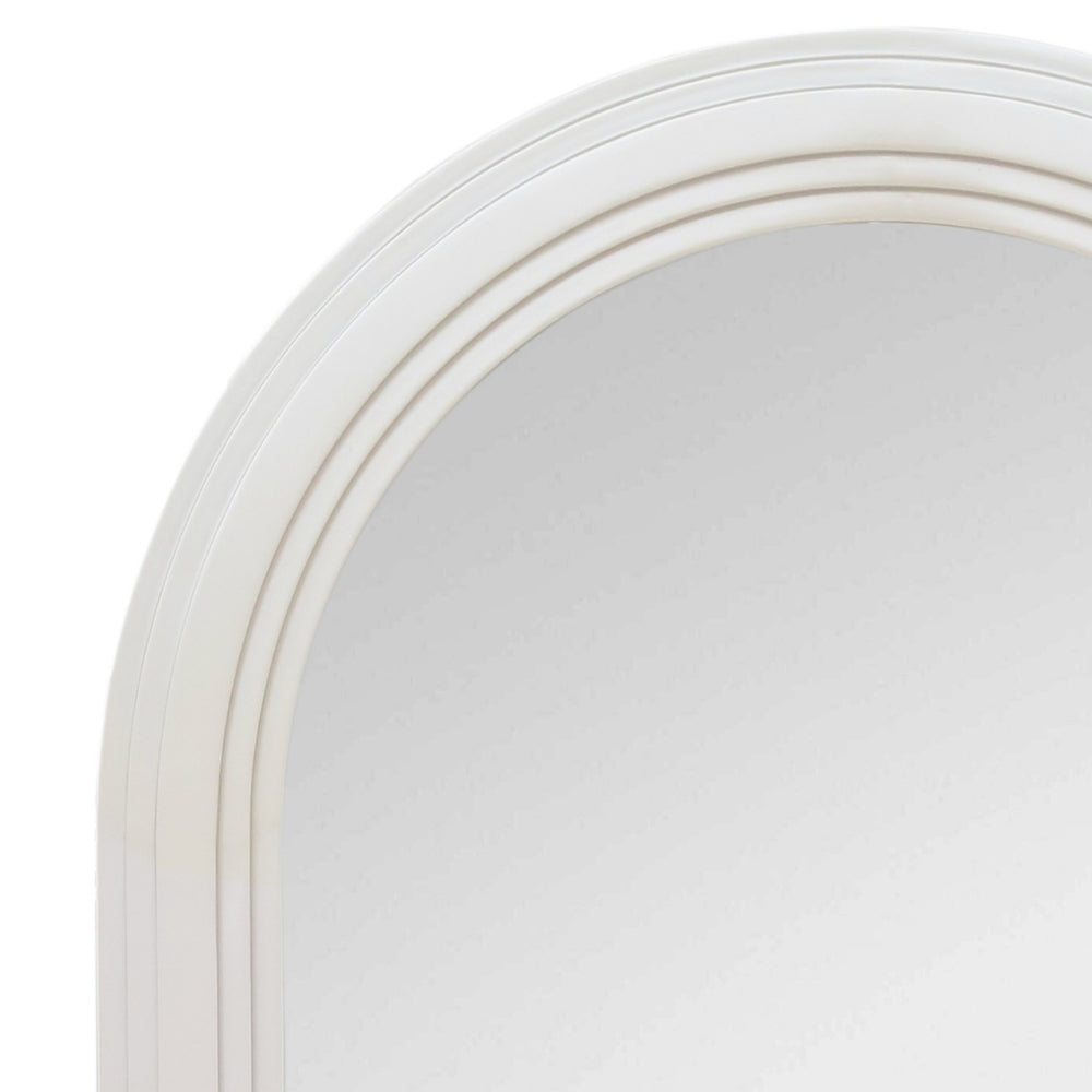 Design Rundbogen Spiegel 180x85cm FORMOSA greige Wandspiegel