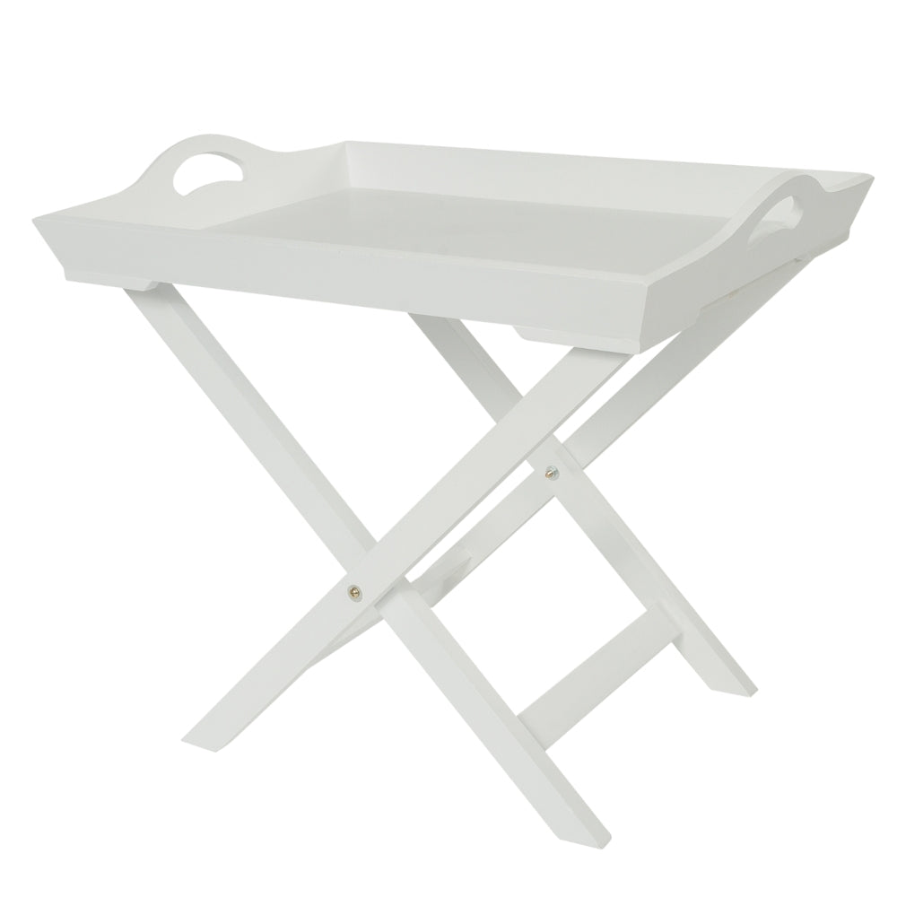Tabletttisch GIGI weiss 57cm Landhaus