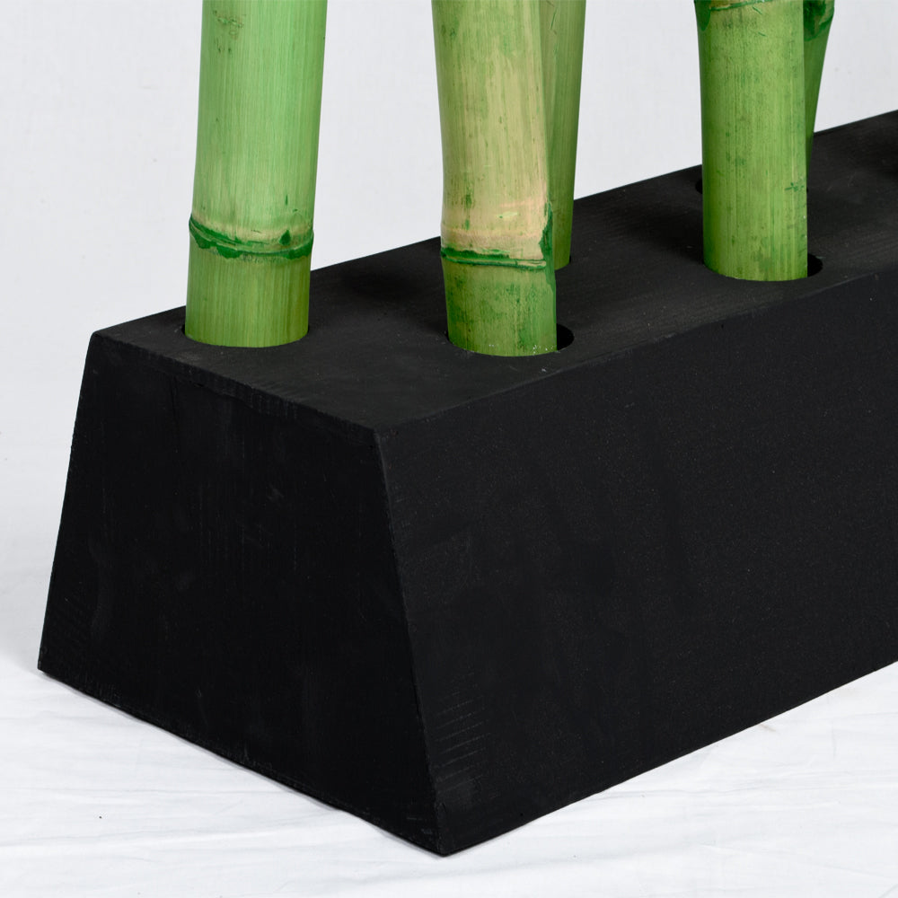 Bambus Raumteiler PARAVENTO Grün ca. 97x200cm (BxH)