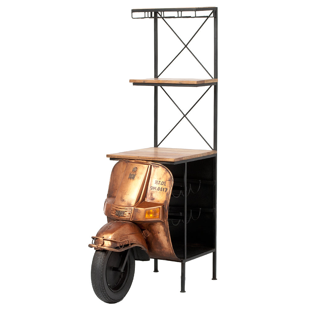 Bar Regal SCOOTER Vintage Bronze ca. H168cm