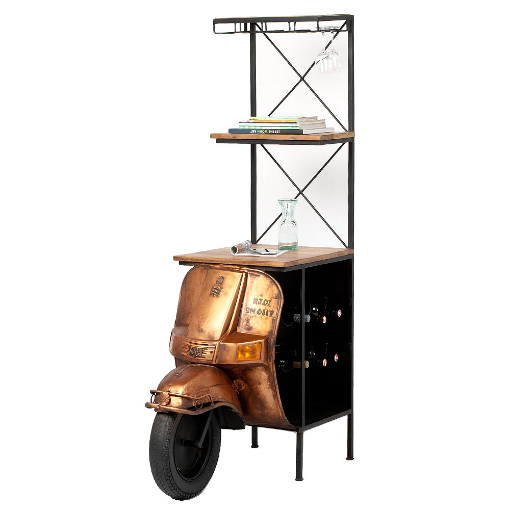 Bar Regal SCOOTER Vintage Bronze ca. H168cm