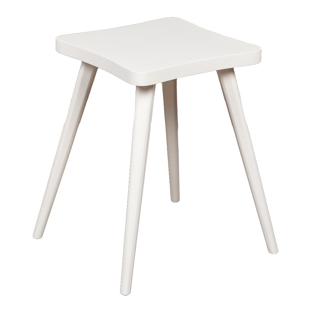 Moderner Beistelltisch UNO 35x50cm (BxH) Weiß