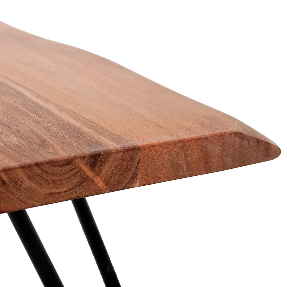 Beistelltisch VARGO ca. 60x60cm Akazie Natural-Brown-R