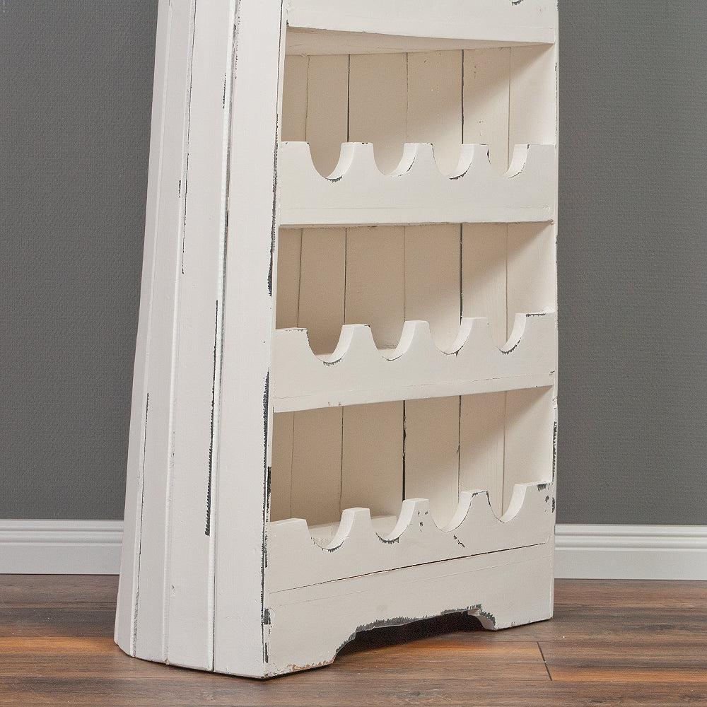 Bootsregal / Weinregal VINO-XL ca. H200cm Antique-White