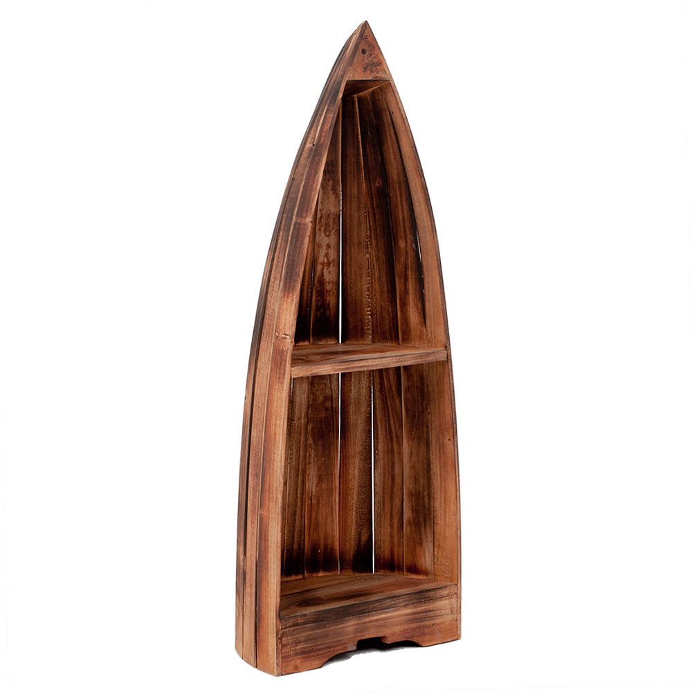 Bootsregal BALI Geflammt Albasia ca. H100cm