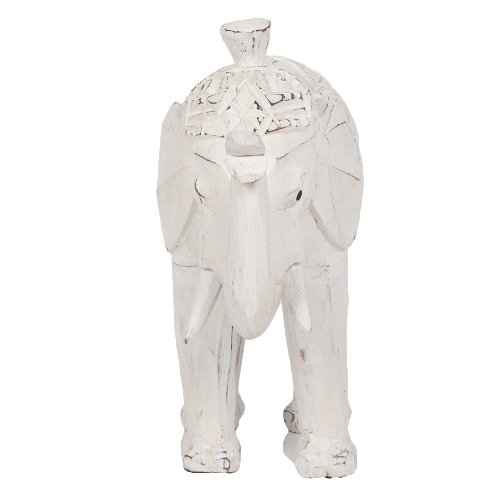 Buchstütze DUMBO-BIG White Wash Albasia