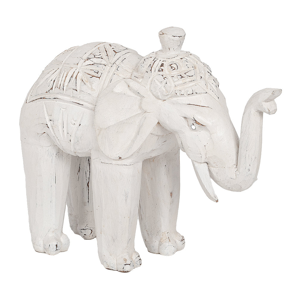 Buchstütze DUMBO-BIG White Wash Albasia