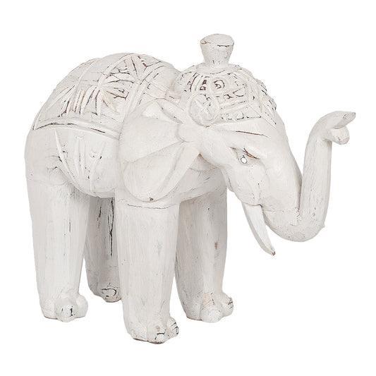 Buchstütze DUMBO-BIG White Wash Albasia