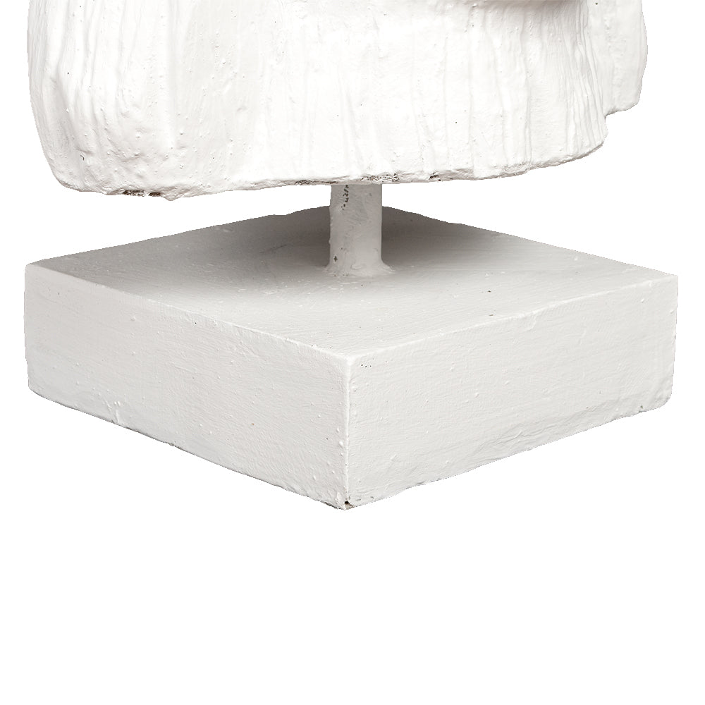 Buddha Kopf GLOWA ca. H70cm White Wash