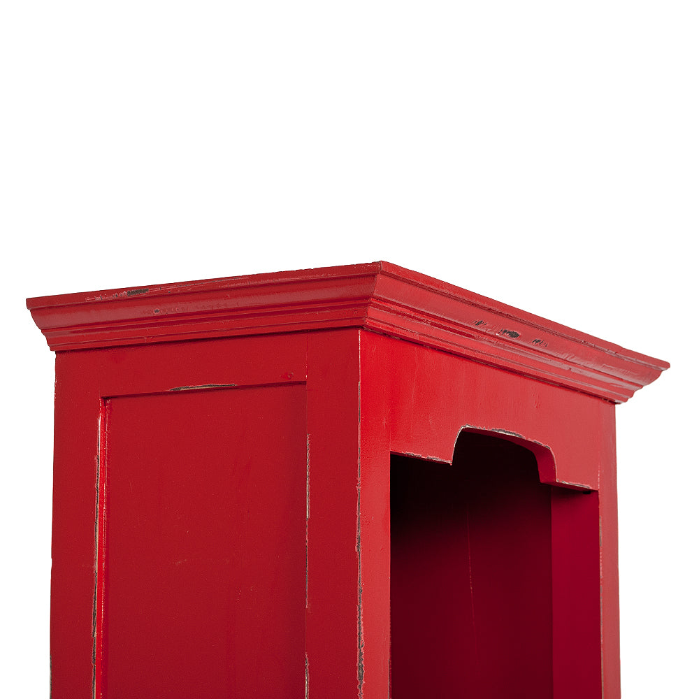 Bücherregal ANGELIQUE Antik Rot ca. B56cm