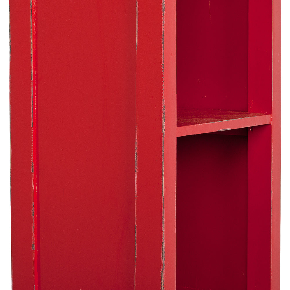 Bücherregal ANGELIQUE Antik Rot ca. B56cm