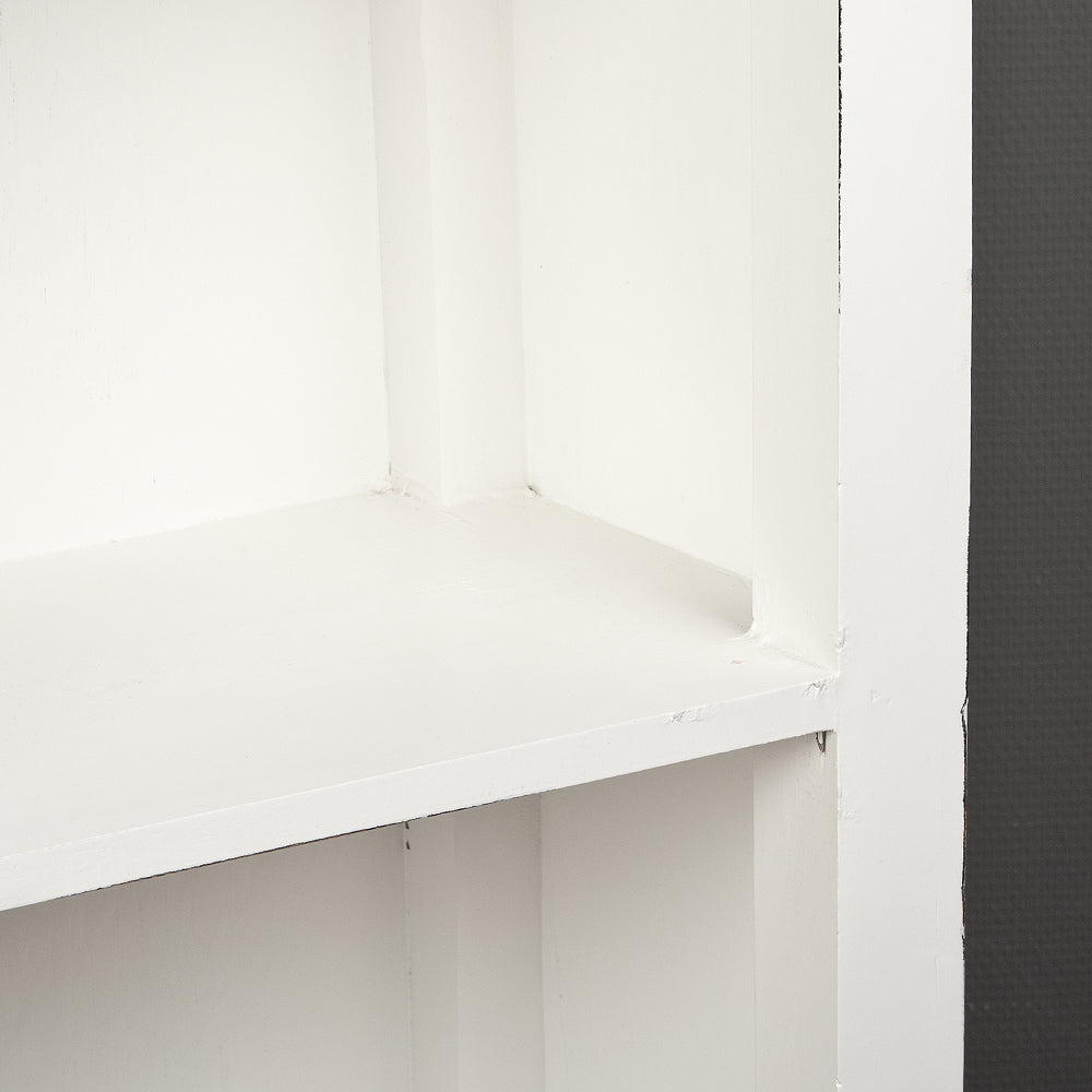 Bücherregal ANGELIQUE Antik Weiß ca. B97cm