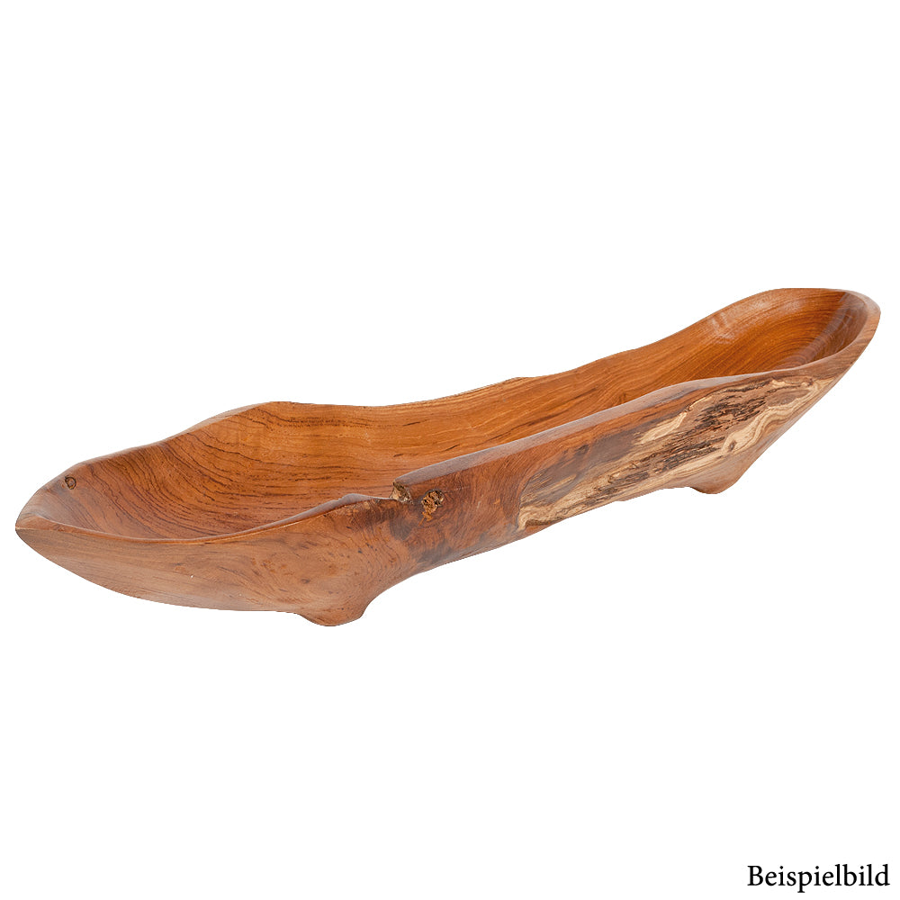Holz Schale KAPAL ca. L60cm Natural