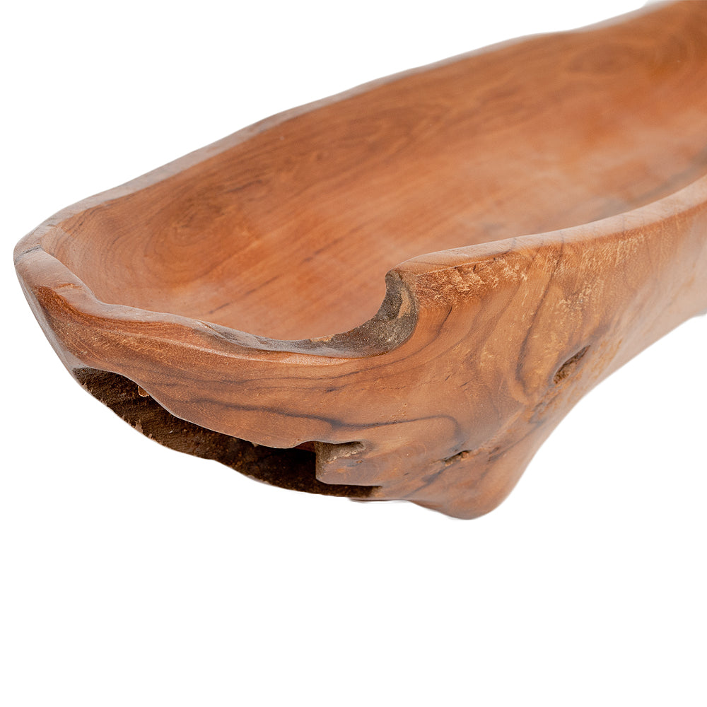 Holz Schale KAPAL ca. L60cm Natural