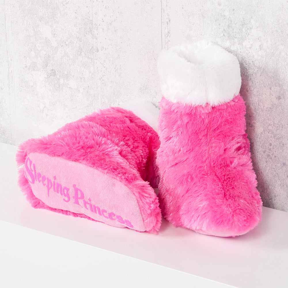 Kinder Hausschuhe / Bettschuhe "SLEEPING PRINCESS" Größe 30/32
