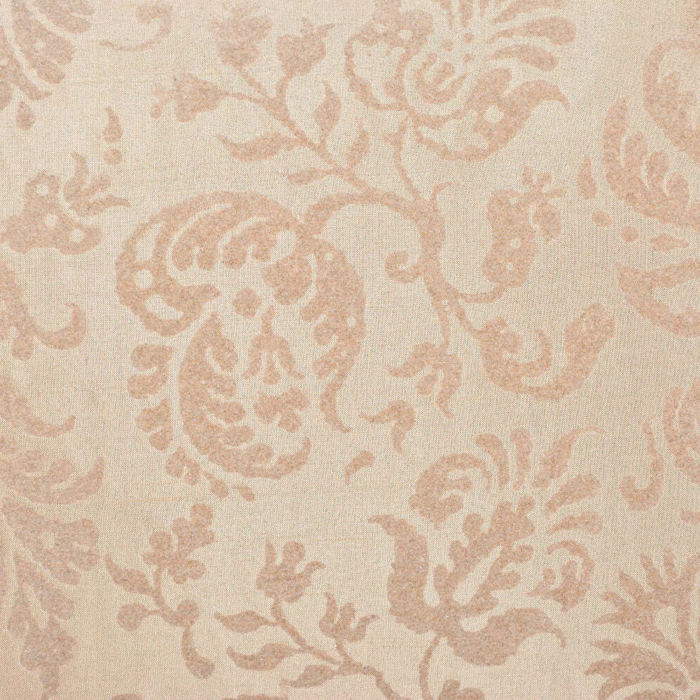 Kissen SILK Beige 40x40cm Seide Ornamente Zierkissen