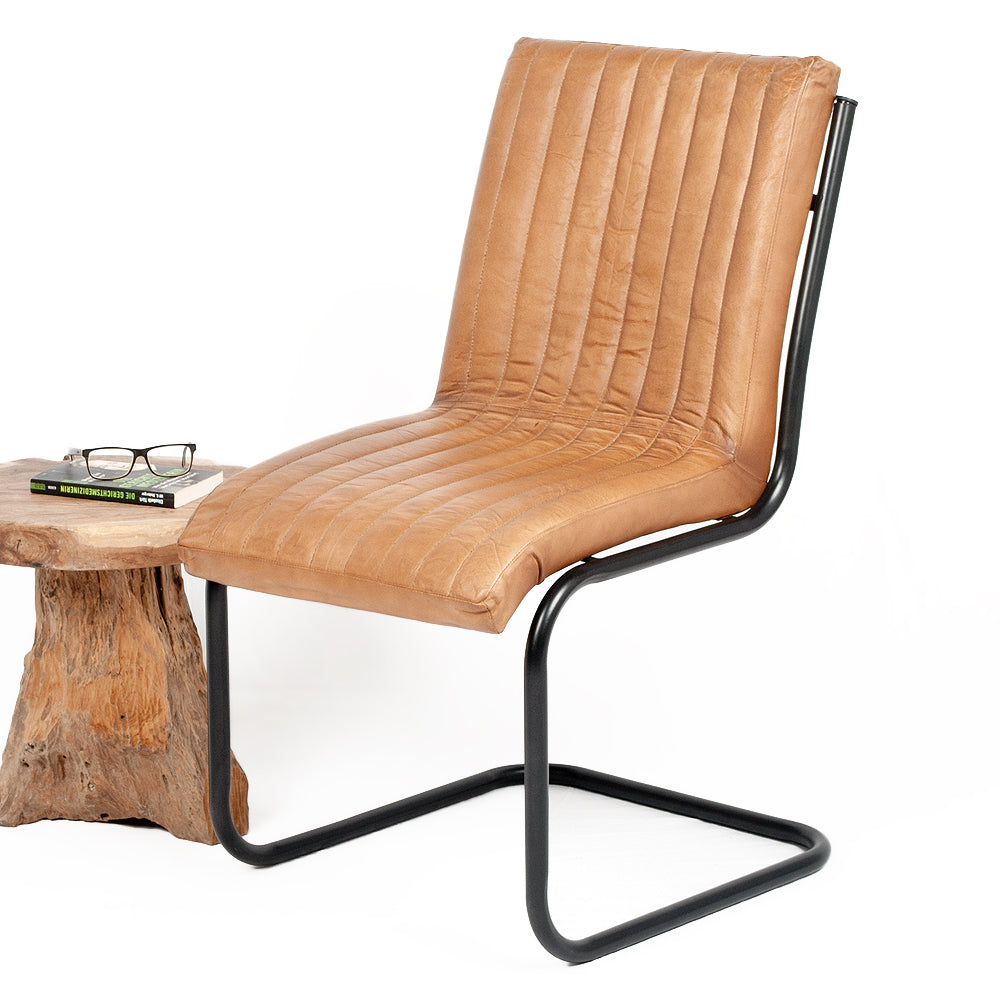 Leder Freischwinger HERO Cognac-R (Leather-E)