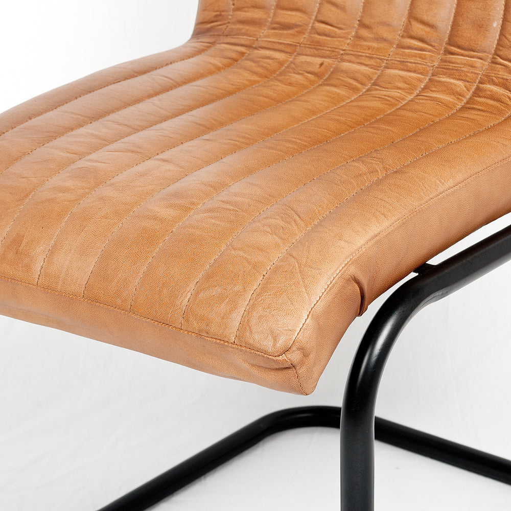 Leder Freischwinger HERO Cognac-R (Leather-E)