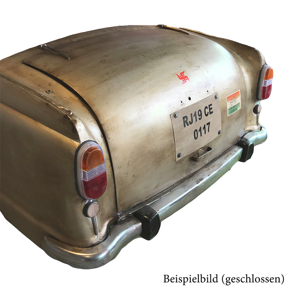 Oldtimer-Bar INDUSTRY Silber ca. L160cm Unikat