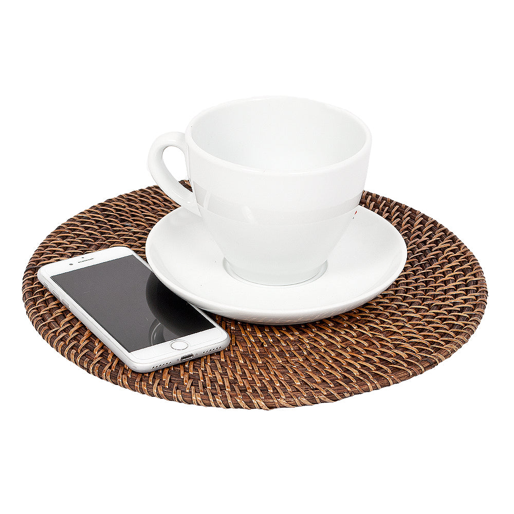 Platzset LOMBOK Rattan Natural D30cm
