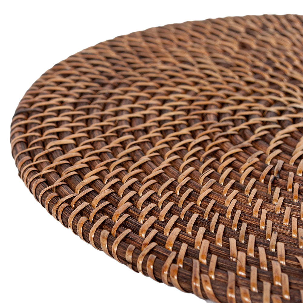Platzset LOMBOK Rattan Natural D30cm