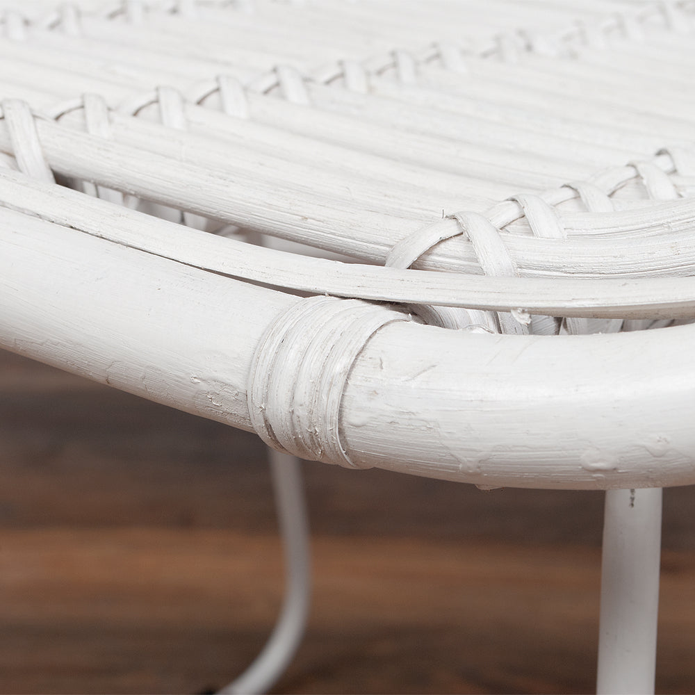 Rattan Armlehnenstuhl HATTAN White