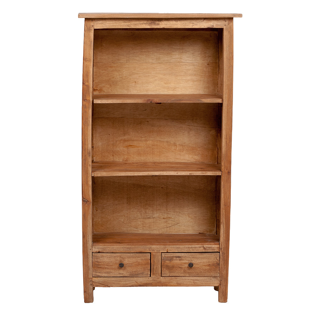 Massivholz Regal RACK-L 100cm Rustic-Teak Mahagoni