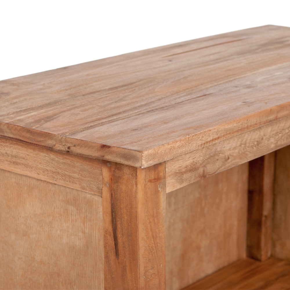 Massivholz Regal RACK-XL ca.140cm Rustic Teak