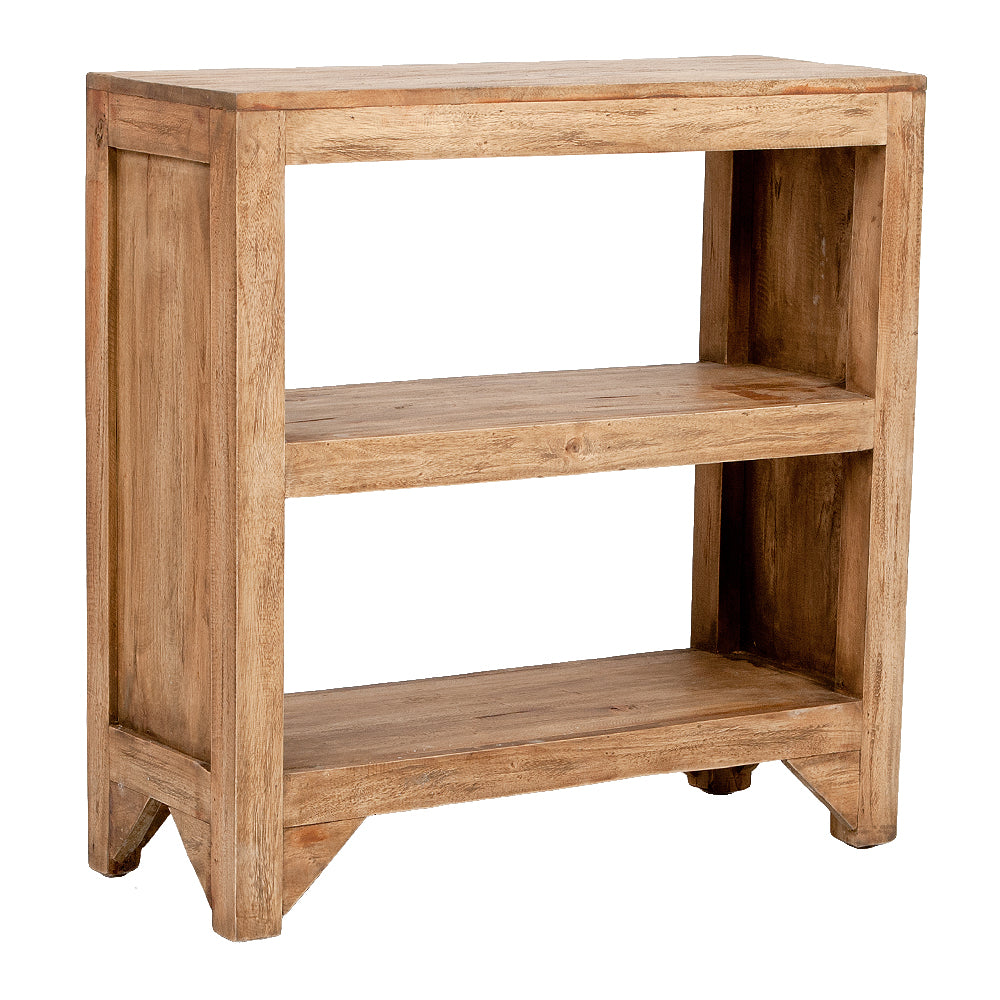 Massivholz Regal REOL 75cm  Antik-Natural Mahagoni Bücherregal
