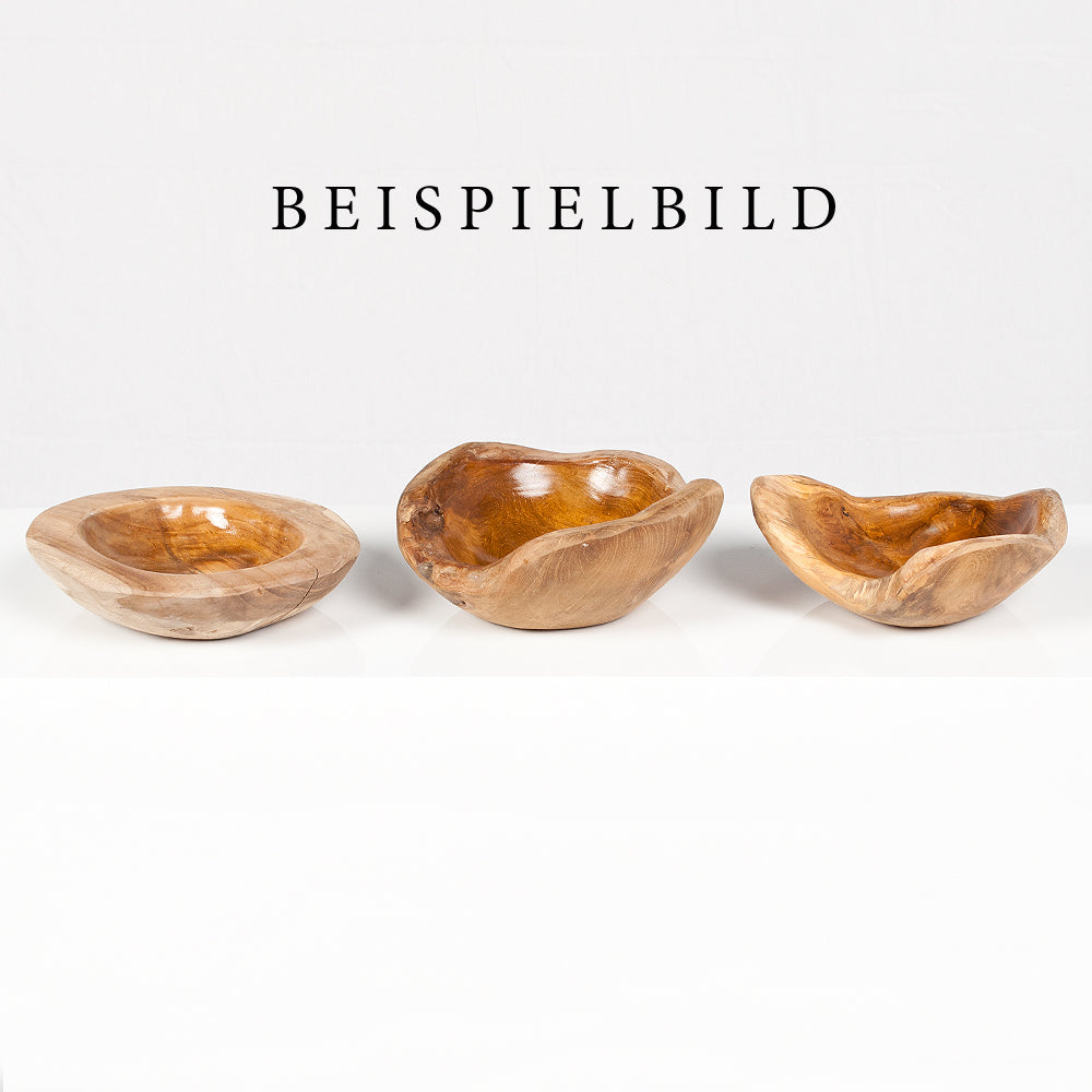 Schale PREMIUM BOWL Ø ca.: 20cm aus massivem Teak-Wurzelholz
