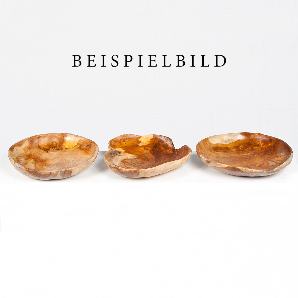 Schale TURKU Ø ca.: 40cm aus massivem Teak-Wurzelholz